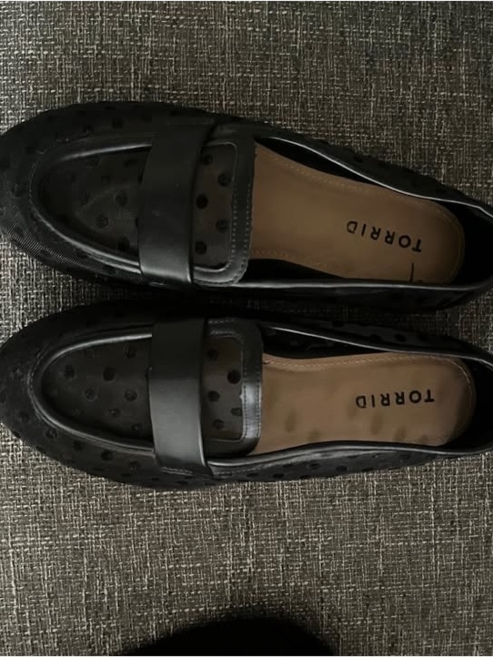 torrid Black Polka-Dot Penny Loafers